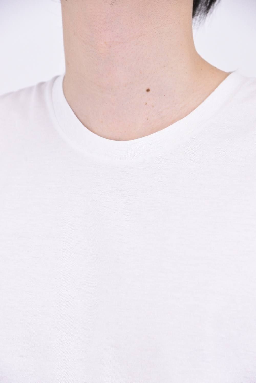 30/1シルケット天竺 tank top / オーバーサイズ タンクトップ ホワイト
