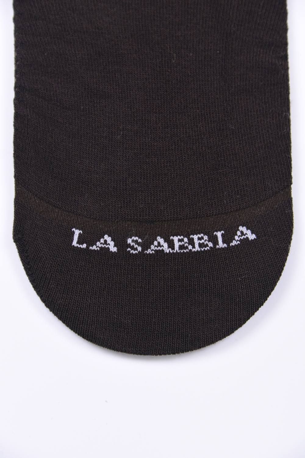 LA SABBIA SOCKS / イタリア製 シューズイン ソックス ブラウン