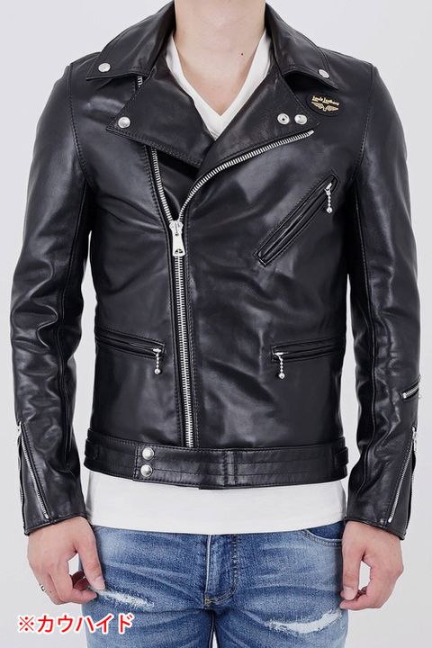 【受注オーダー】 441 TIGHT FIT CYCLONE (カウハイド/ブラックナイロン)