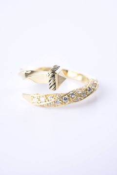 Novel Shiny Nail Ring