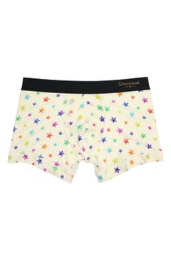 Star Studs Short Boxer - ホワイトマルチカラー