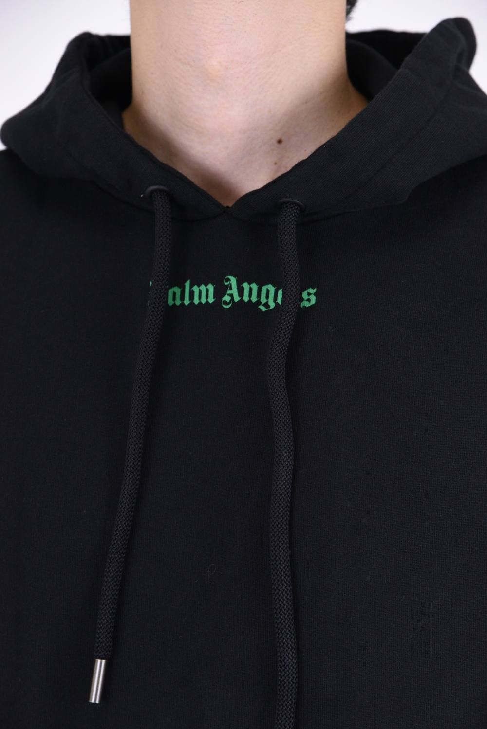 LOGO OVER HOODIE RED / プリント パーカー オーバーサイズ ブラック