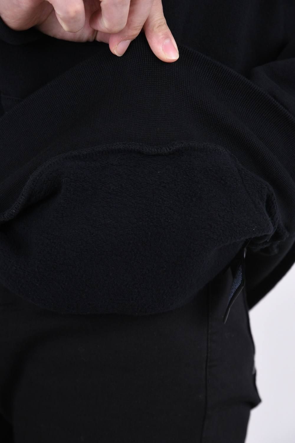 LOGO OVER HOODIE RED / プリント パーカー オーバーサイズ ブラック