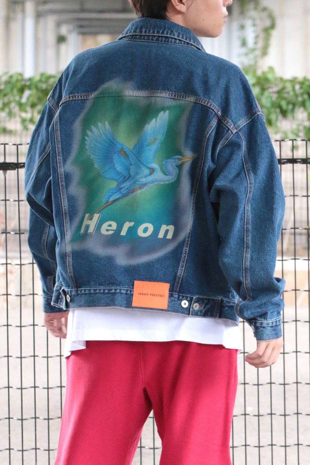 ヘロンプレストン HERON PRESTON デニムジャケット ワークジャケット-