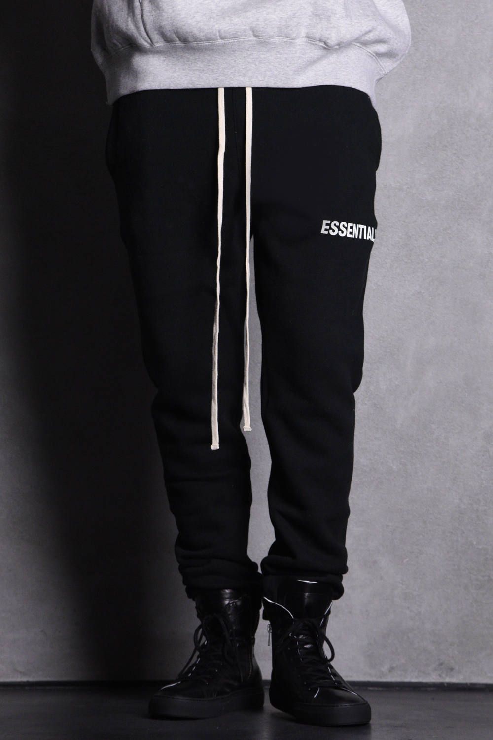 FOG ESSENTIALS - FOG ESSENTIALS SWEAT PANTS / スウェット リブパンツ ブラック | gossip