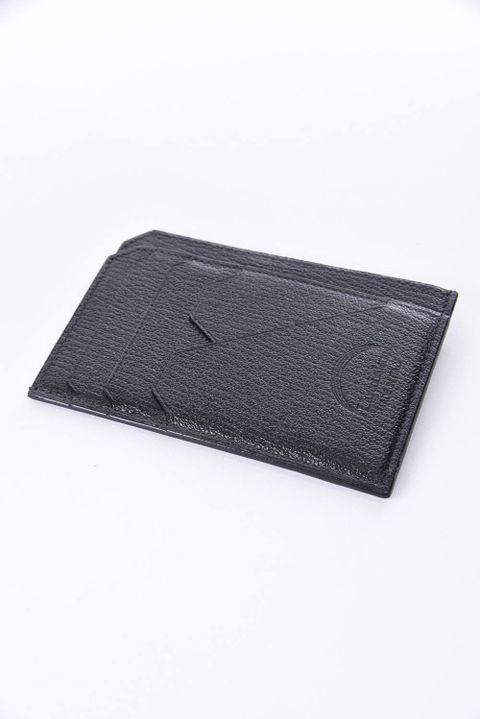 【残り1点】 MINI WALLET / LA354 ゴートレザー スマートミニウォレット ブラック / ブラック