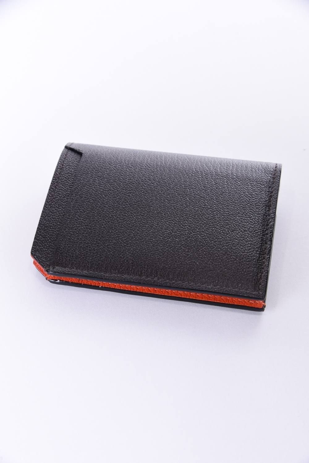 L'arcobaleno - CARD WALLET / LA501GT ゴートレザー 二つ折りスマート