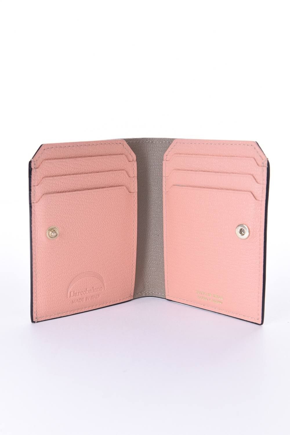 L'arcobaleno - CARD WALLET / LA501GT ゴートレザー 二つ折りスマート