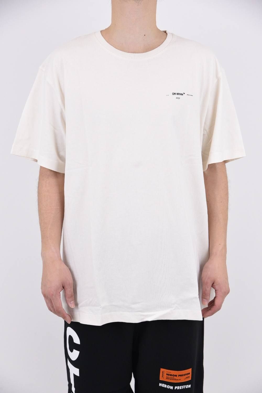 Off-White オフホワイト フラワーロゴ Arrow Tシャツ - rehda.com