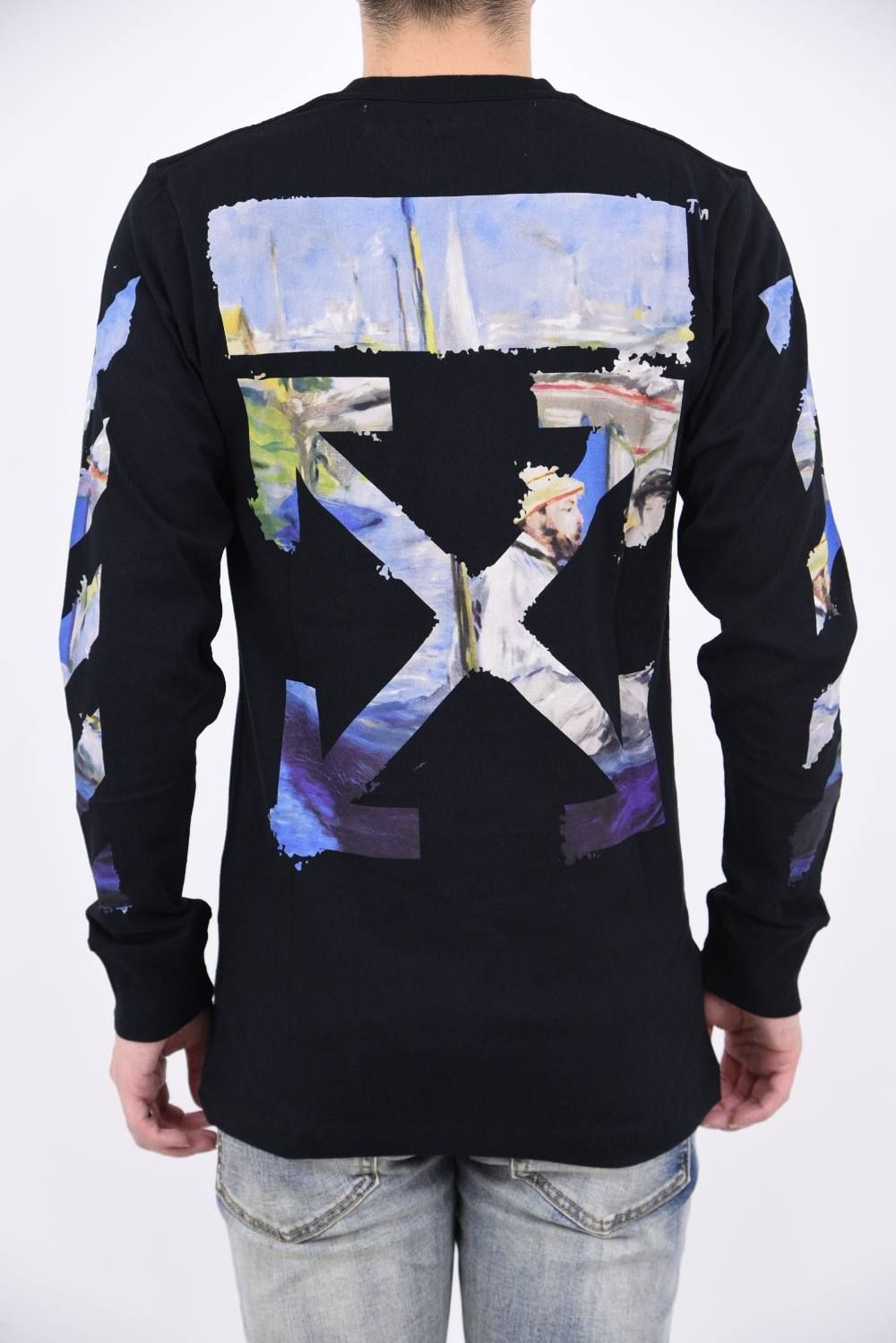 OFF-WHITE - DIAG COLORED ARROWS L/S TEE / アート