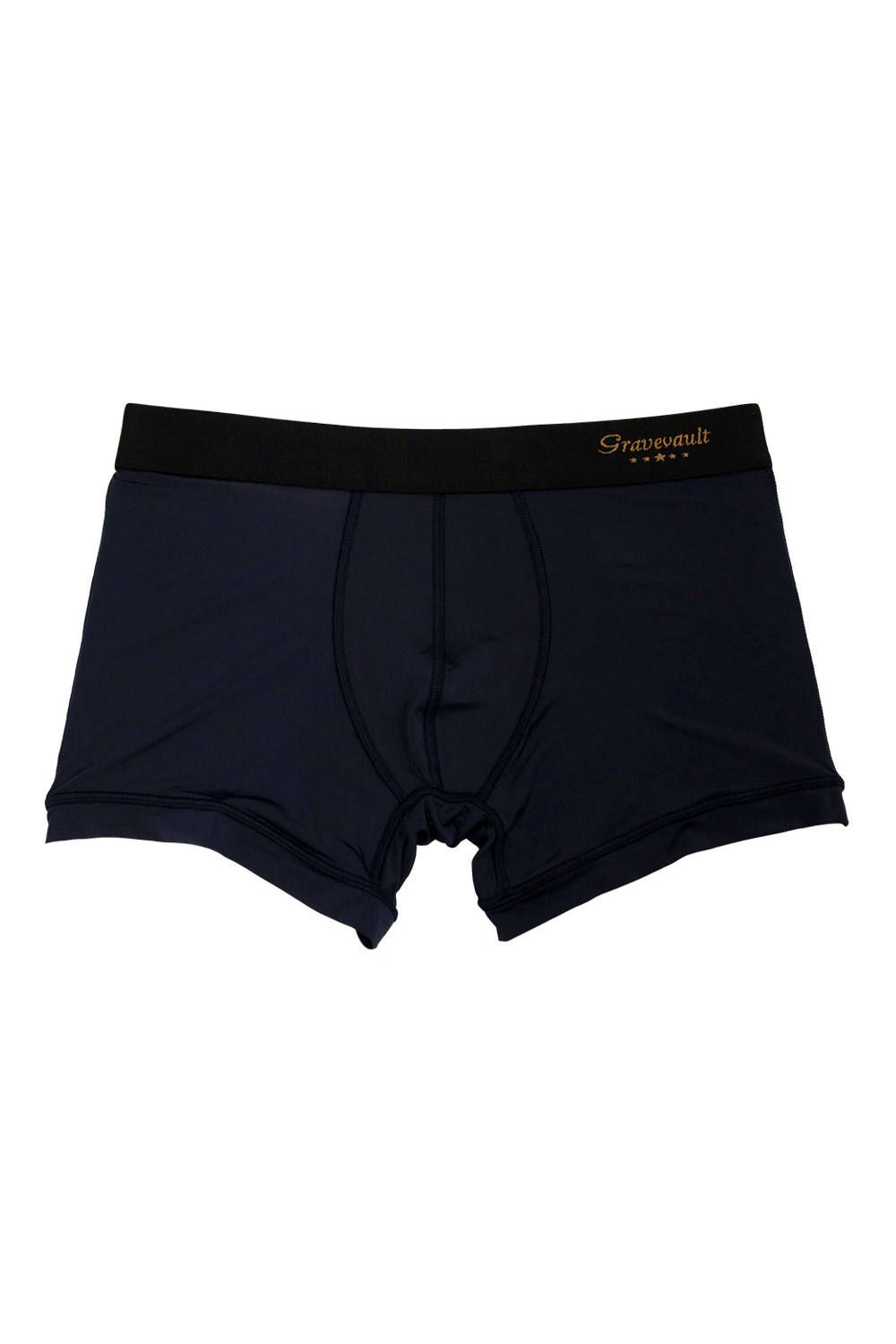 gravevault - Plain Short Boxer - ネイビー | gossip