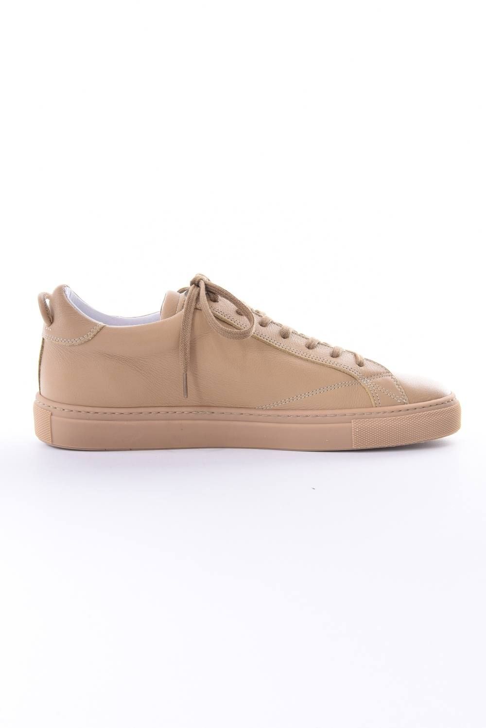 9838 TAN ARCHY / ARCHYSレザー ローカットスニーカー オールベージュ
