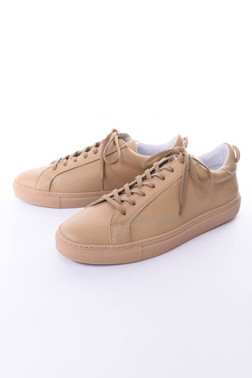 Amb - 9838 TAN ARCHY / ARCHYSレザー ローカットスニーカー