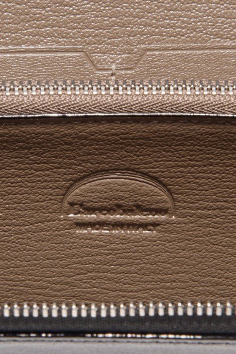 【残り1点】 ROUND ZIP LONG WALLET / LA409 ラウンドジップ ロングウォレット ブラック / グレー