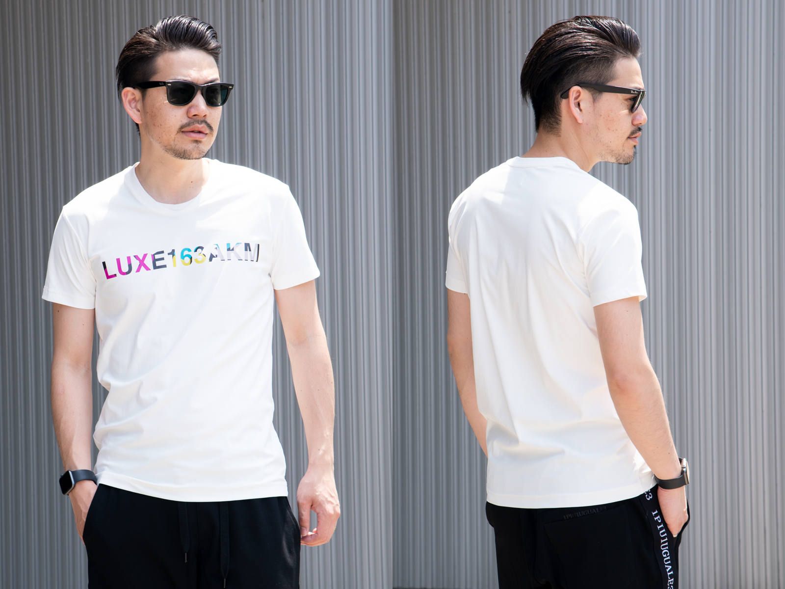 AKM LUXE】LUXE163AKMBBカットソー肩幅45 - Tシャツ/カットソー(半袖