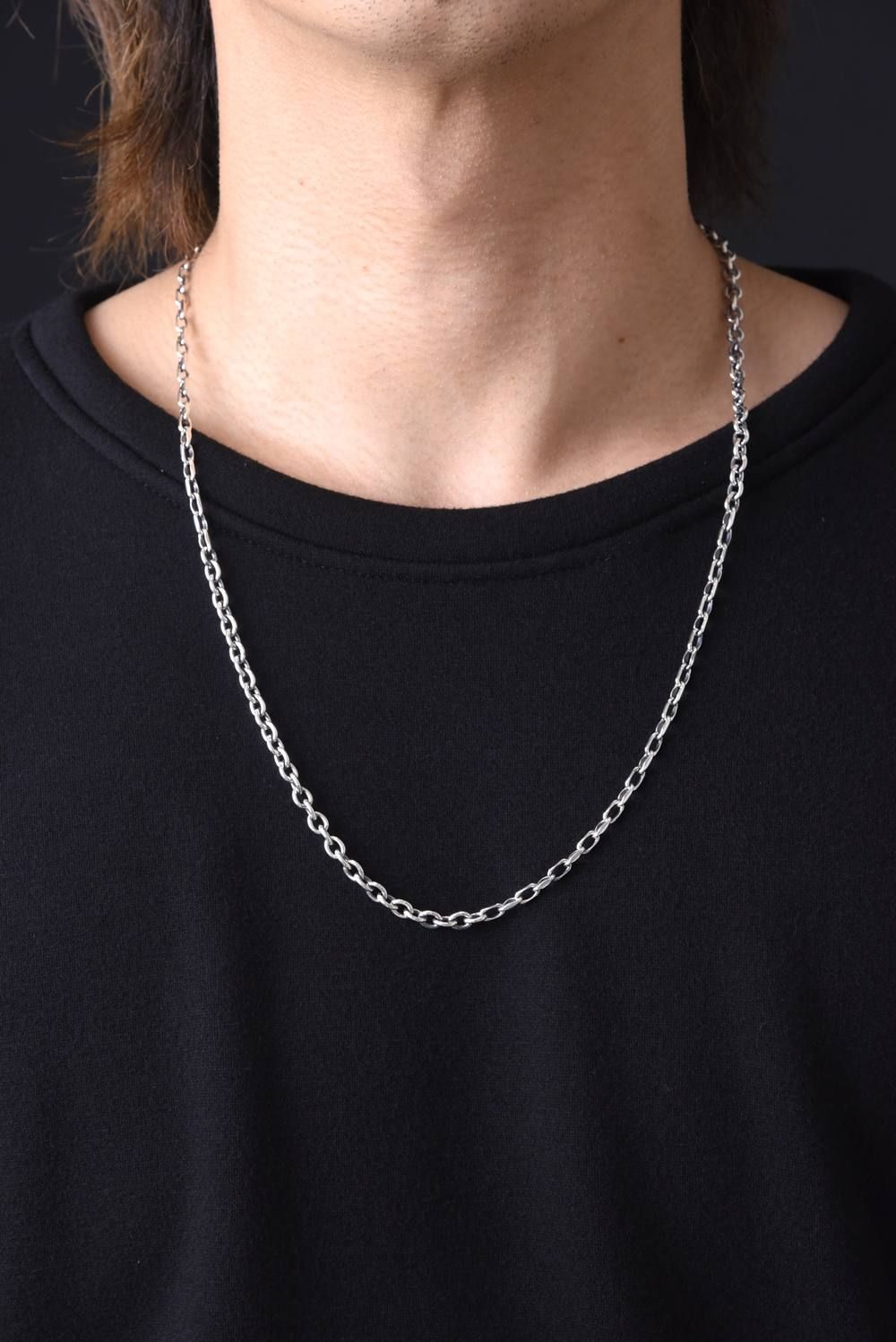 MIX CHAIN TYPE A / ミックスチェーン タイプA 60cm シルバー