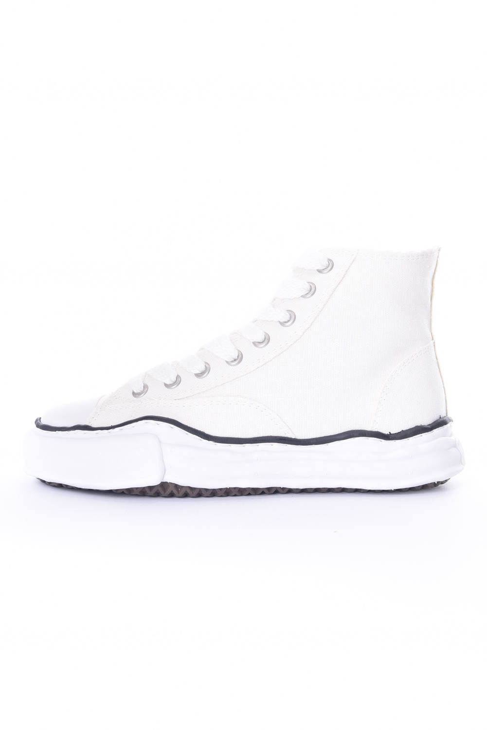 "PETERSON HIGH" OG sole canvas hi cut sneaker / ダックテイラー キャンバス ハイカット ホワイト
