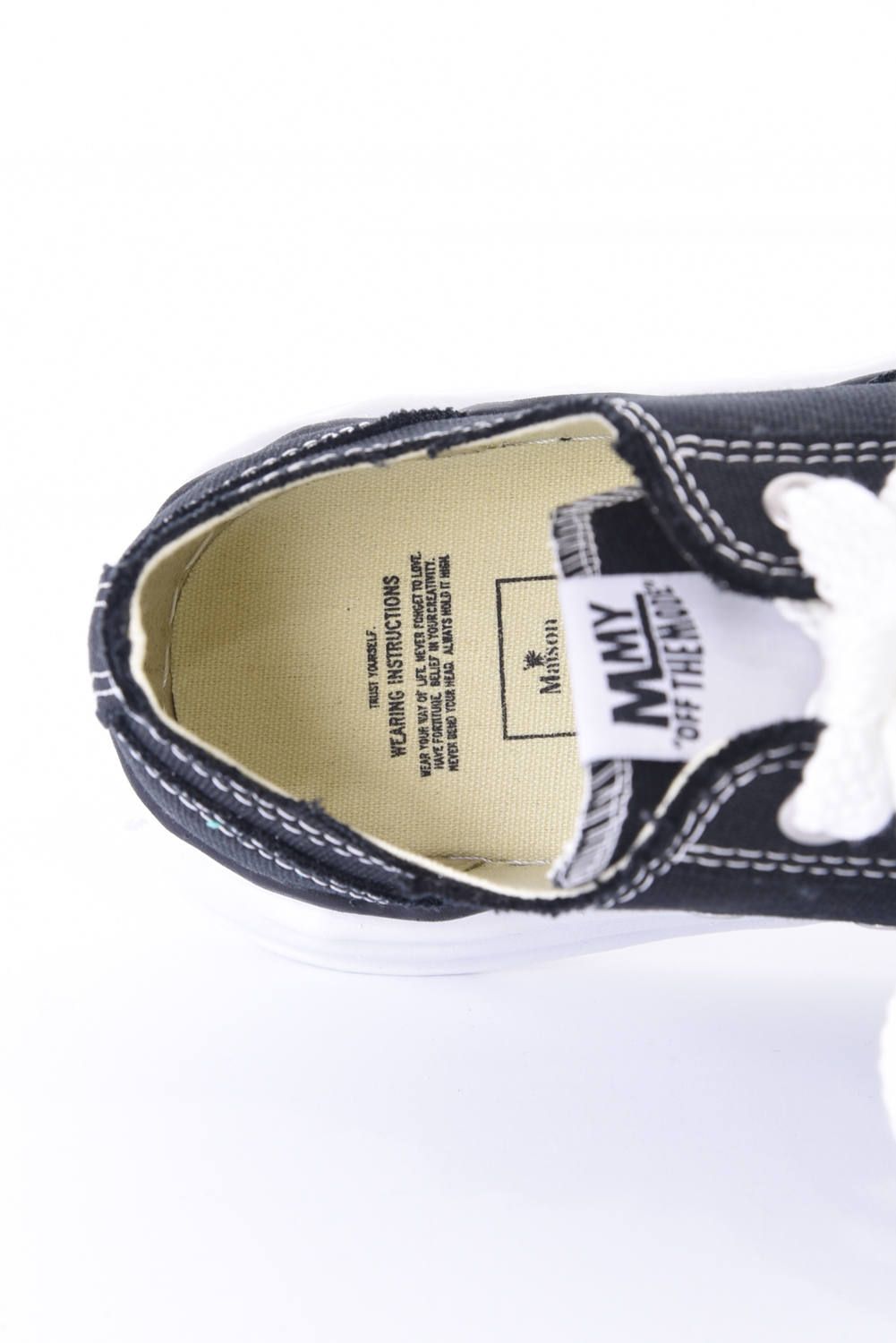 "PETERSON LOW" OG sole canvas Lowcut sneaker / ダックテイラー キャンバス ローカット ブラック