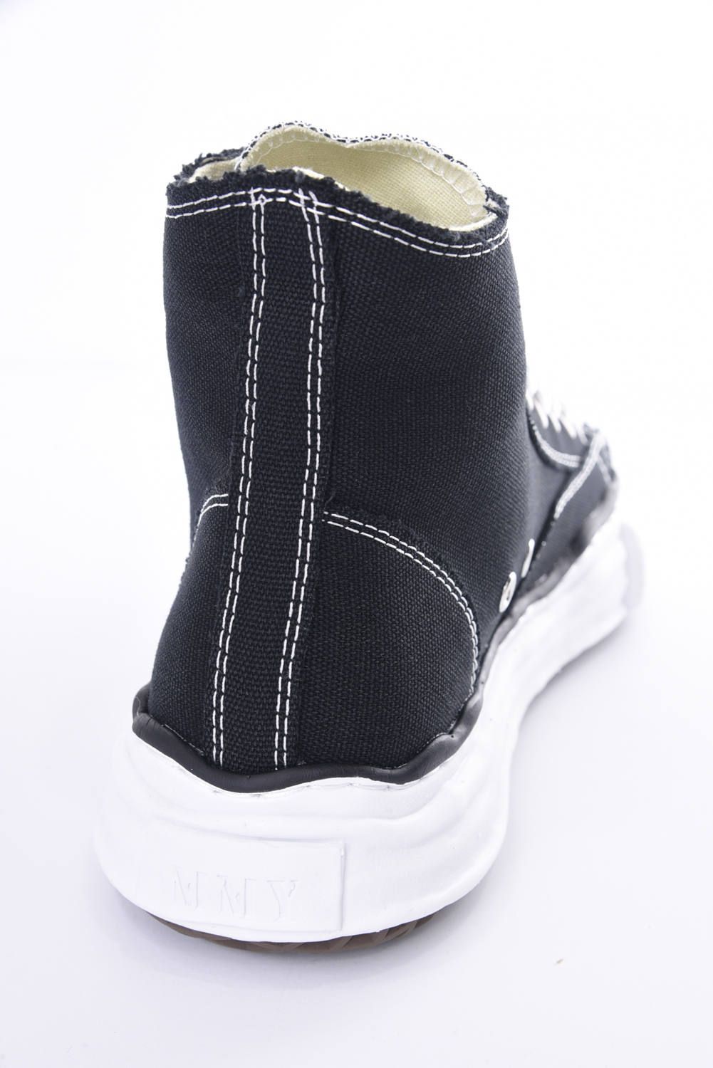 "PETERSON HIGH" OG sole canvas hi cut sneaker / ダックテイラー キャンバス ハイカット ブラック
