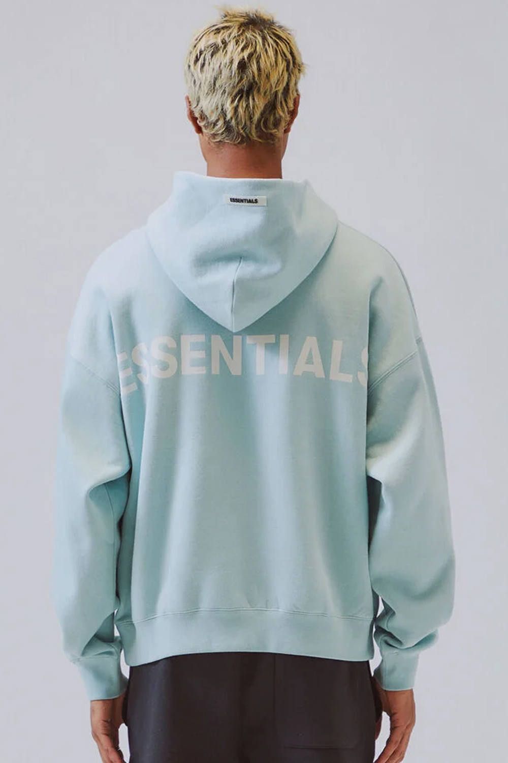 FOG ESSENTIALS - FOG ESSENTIALS PULLOVER HOODIE / バックロゴプリント プルオーバーパーカー ブルー  | gossip