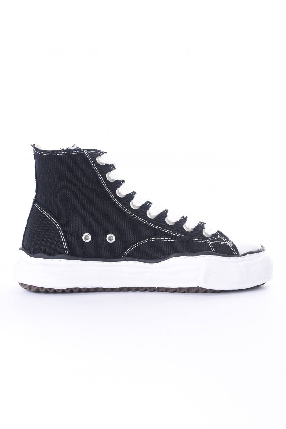 "PETERSON HIGH" OG sole canvas hi cut sneaker / ダックテイラー キャンバス ハイカット ブラック