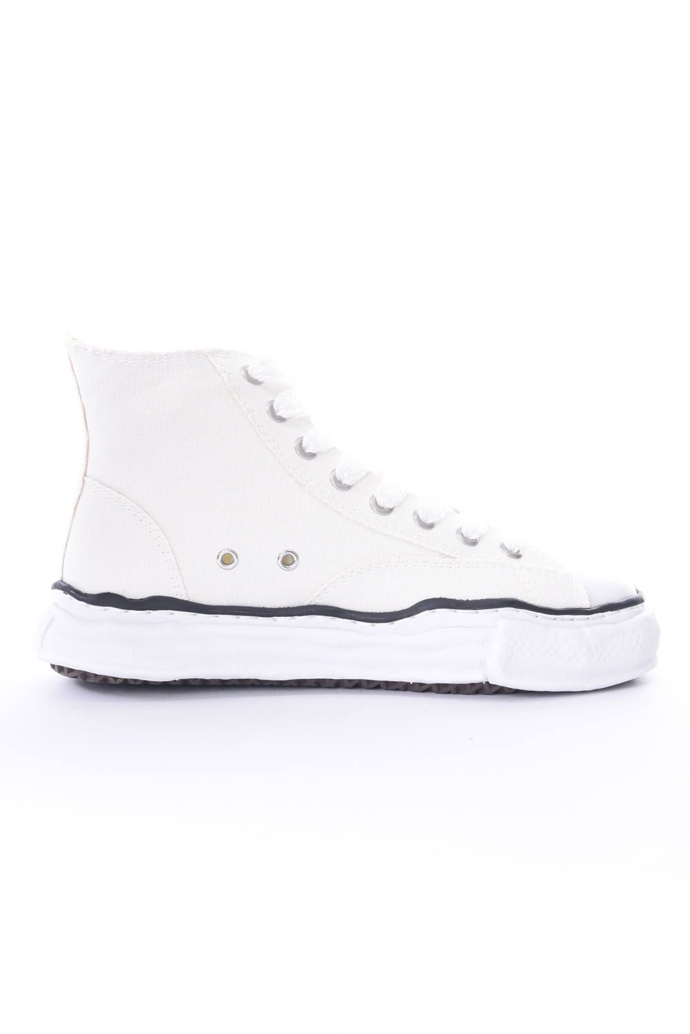 "PETERSON HIGH" OG sole canvas hi cut sneaker / ダックテイラー キャンバス ハイカット ホワイト