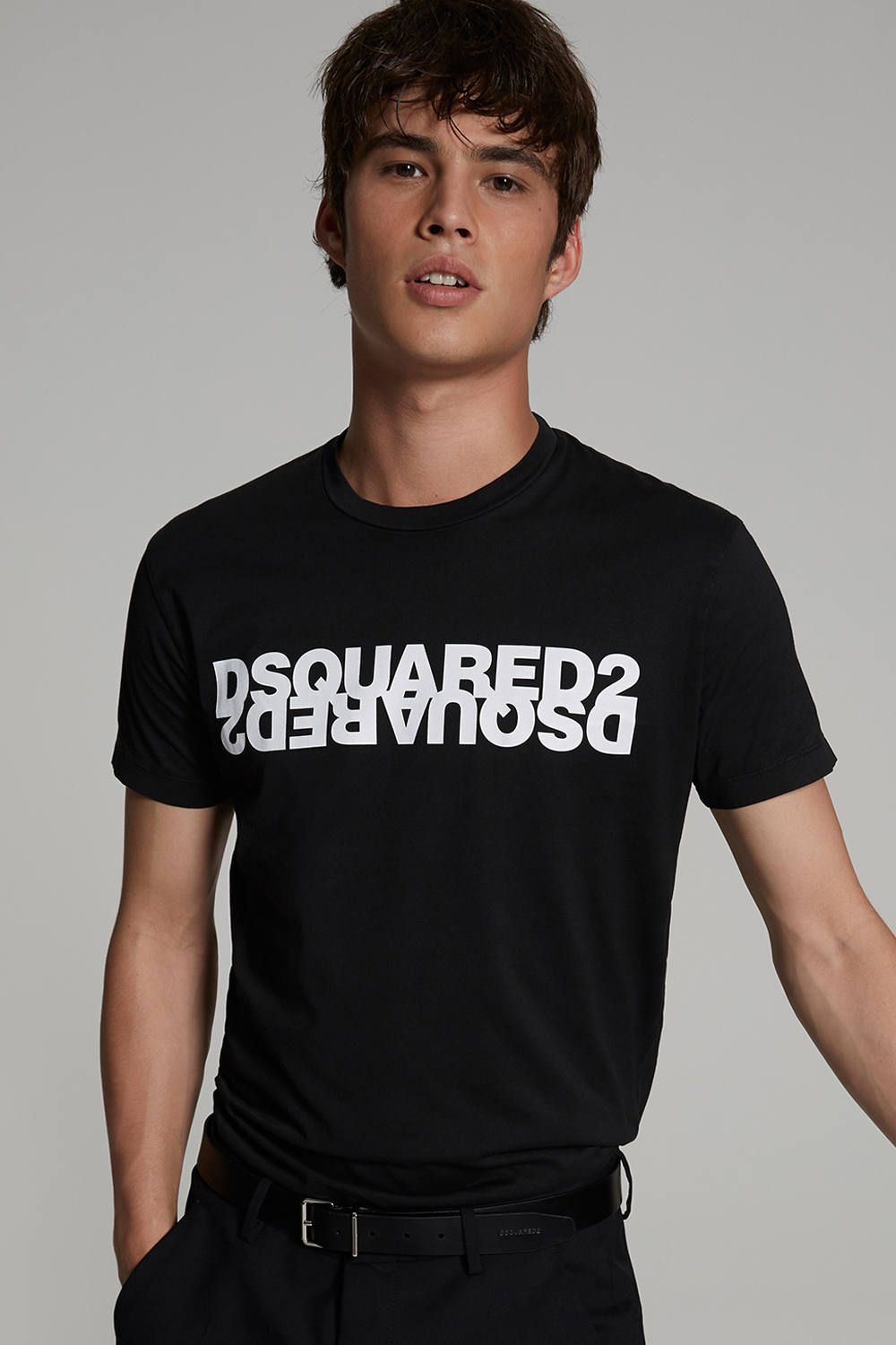 Dsquared2 - MIRRORED LOGO T-SHIRT / ミラーロゴ クルーネック 半袖T