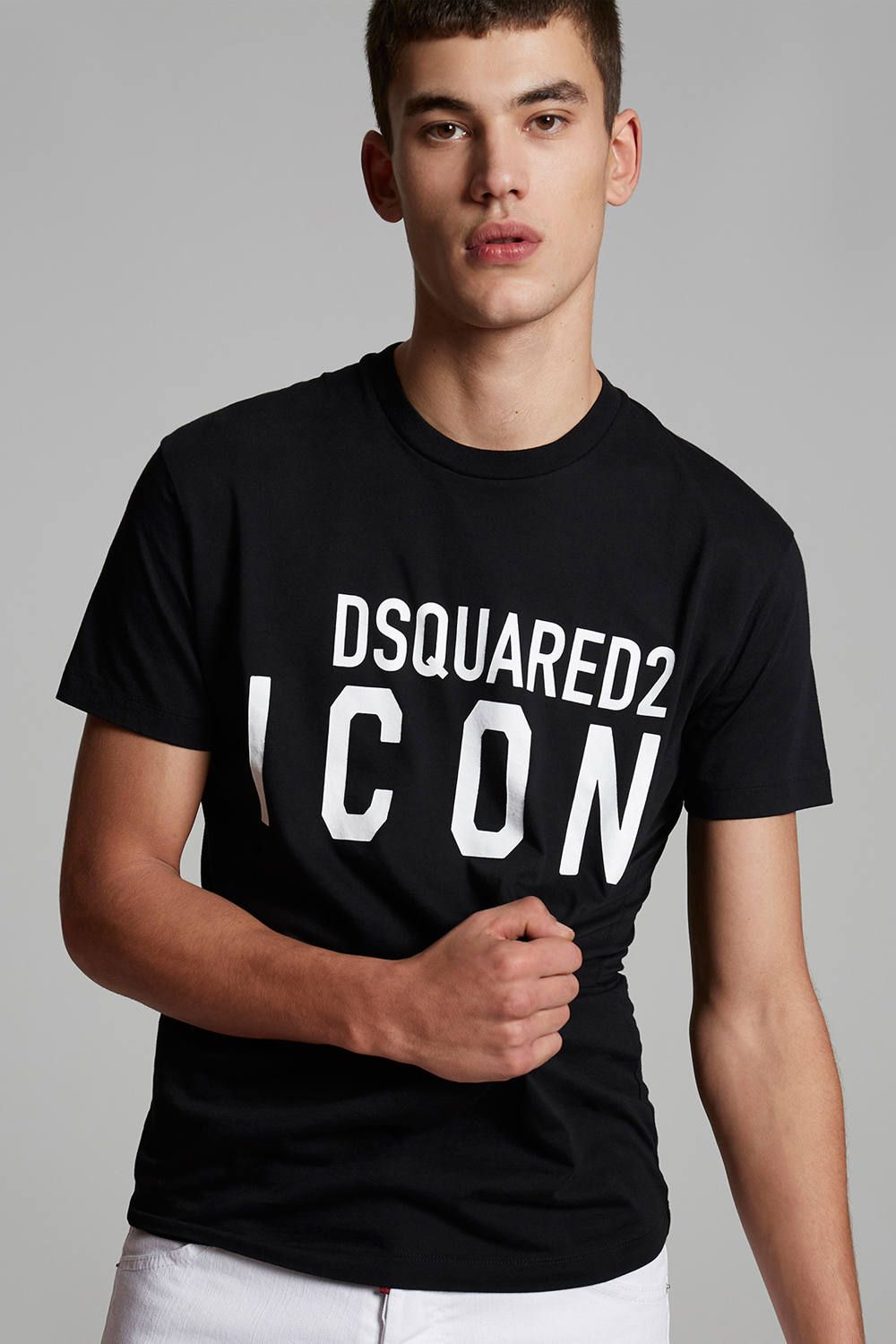 Dsquared2 - DSQUARED2 T-SHIRT / ICONロゴ クルーネック 半袖Tシャツ