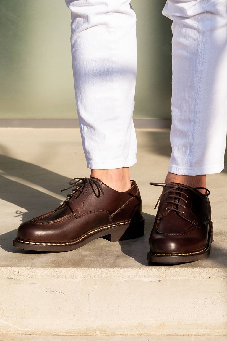 Paraboot - CHAMBORD / TEX MARRON-LIS CAFE シャンボード モックトゥ 