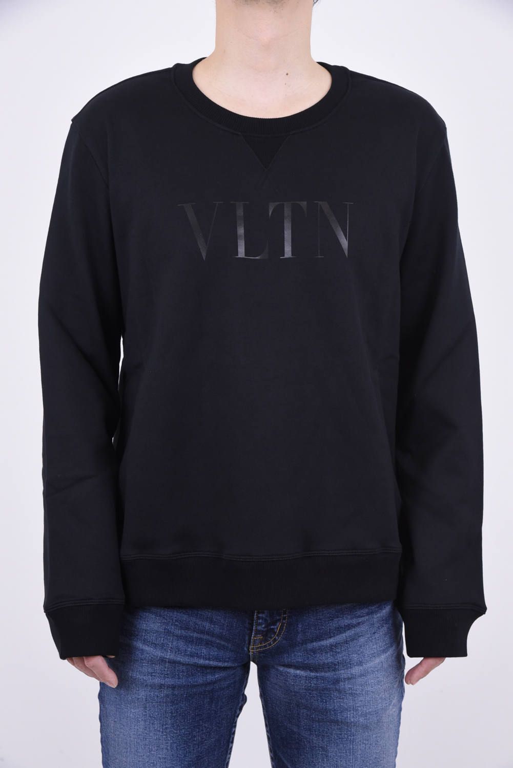 VALENTINO GARAVANI - VLTN LOGO SWEATSHIRT / ロゴプリント クルー