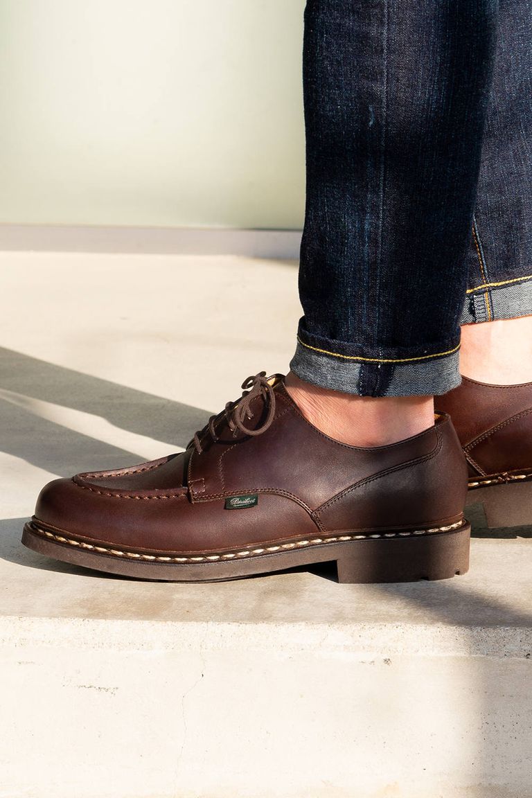 Paraboot - CHAMBORD / TEX MARRON-LIS CAFE シャンボード モックトゥ 