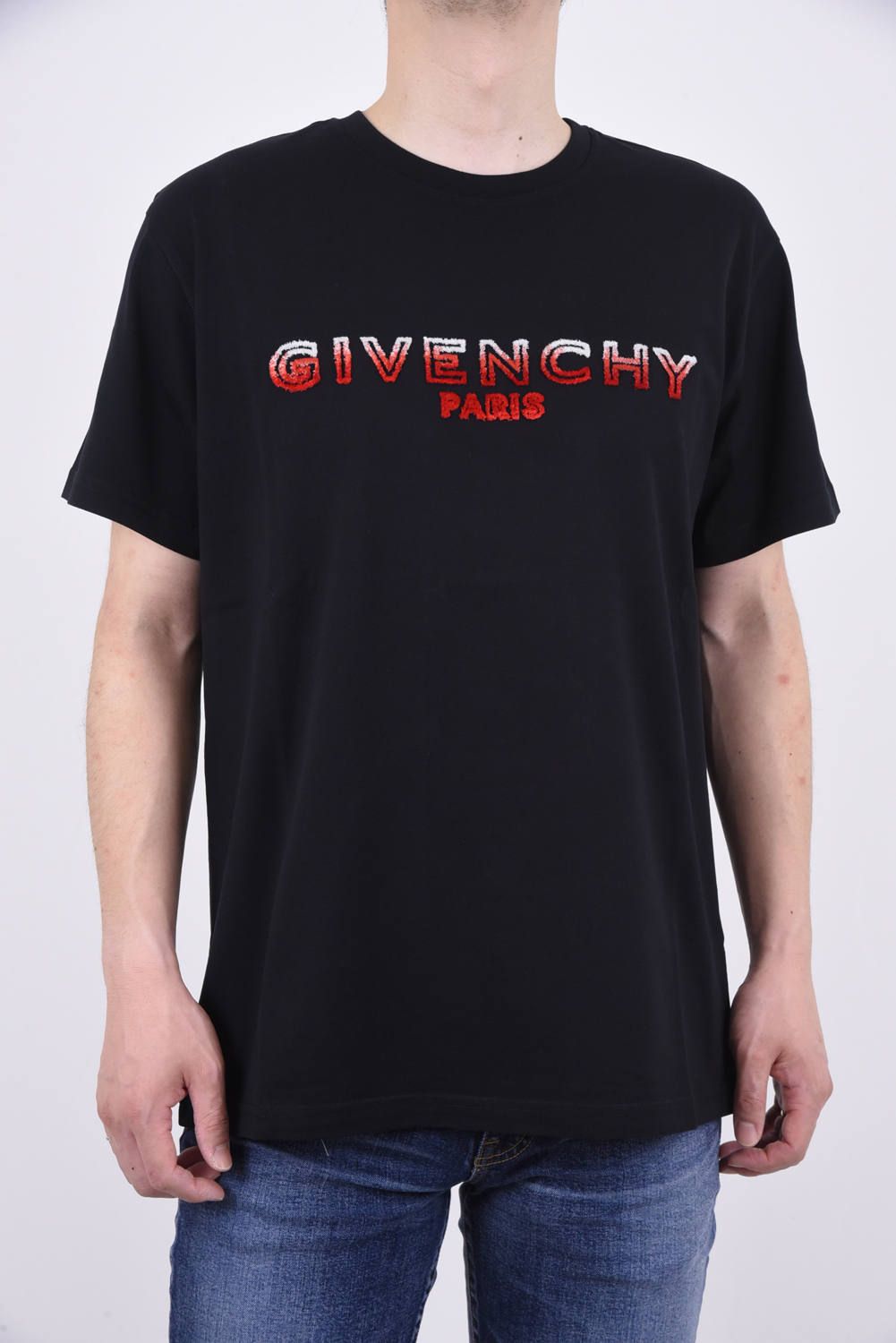 GIVENCHY - GIVENCHY FADED SIGNATURE T-SHIRT / グラデーション ...