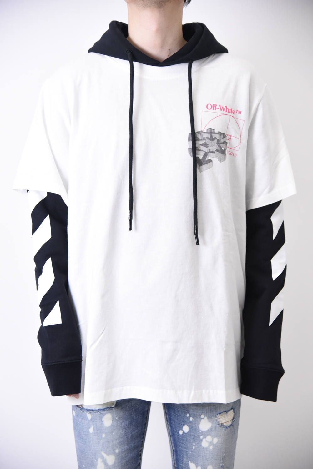 OFF WHITE オフホワイト ゴールデンラティオレイヤード レイヤード