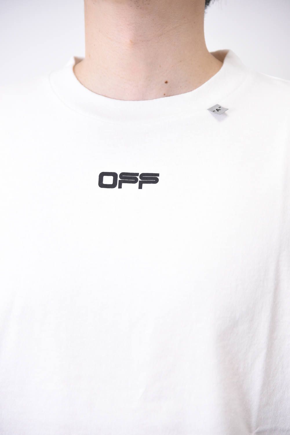 CARAVAGGIO SQUARE S/S OVER T-SHIRT / アートプリント オーバーサイズ 半袖Tシャツ ホワイト - XS