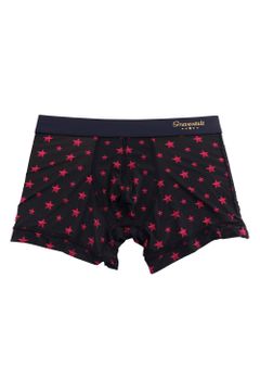 Star Studs Short Boxer - ブラック / ロゼ
