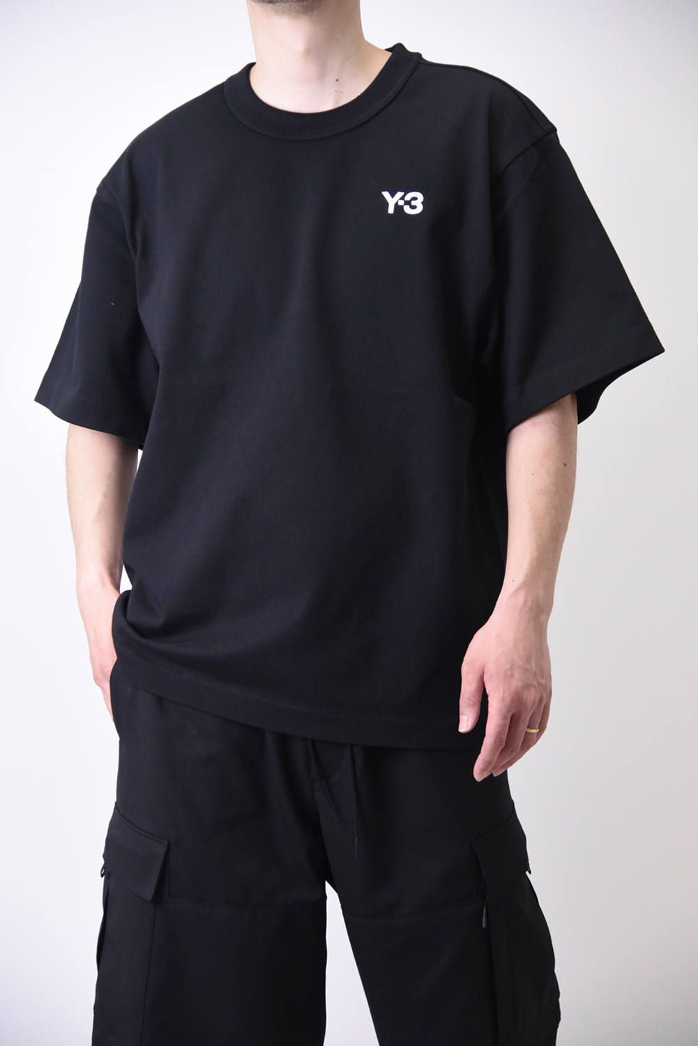 Y-3 M HEAVY COMPACT JERSEY SS TEE ワイスリー-