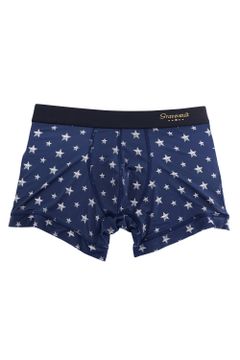 Star Studs Short Boxer - ネイビー / シルバー
