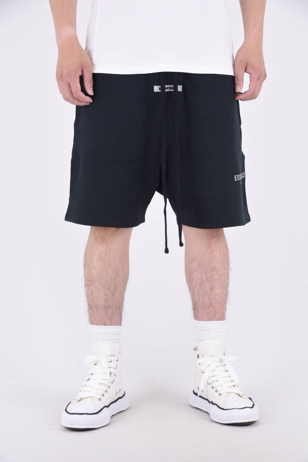 FOG ESSENTIALS - ESSENTIALS SWEATSHORTS / 裏起毛 スウェット ショートパンツ ブラック | gossip