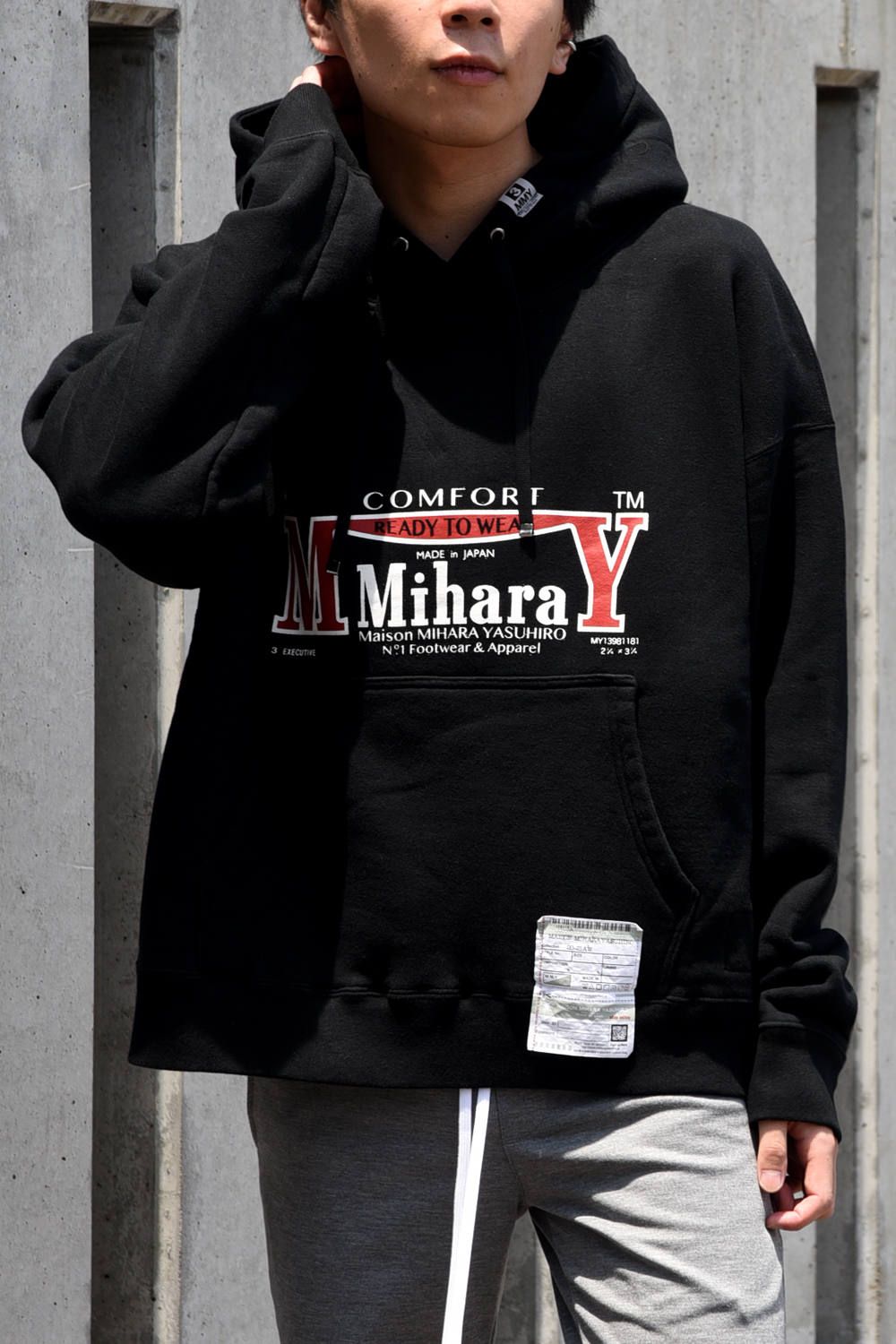 Maison MIHARA YASUHIRO - MIHARA PRINTED HOODIE / コットン