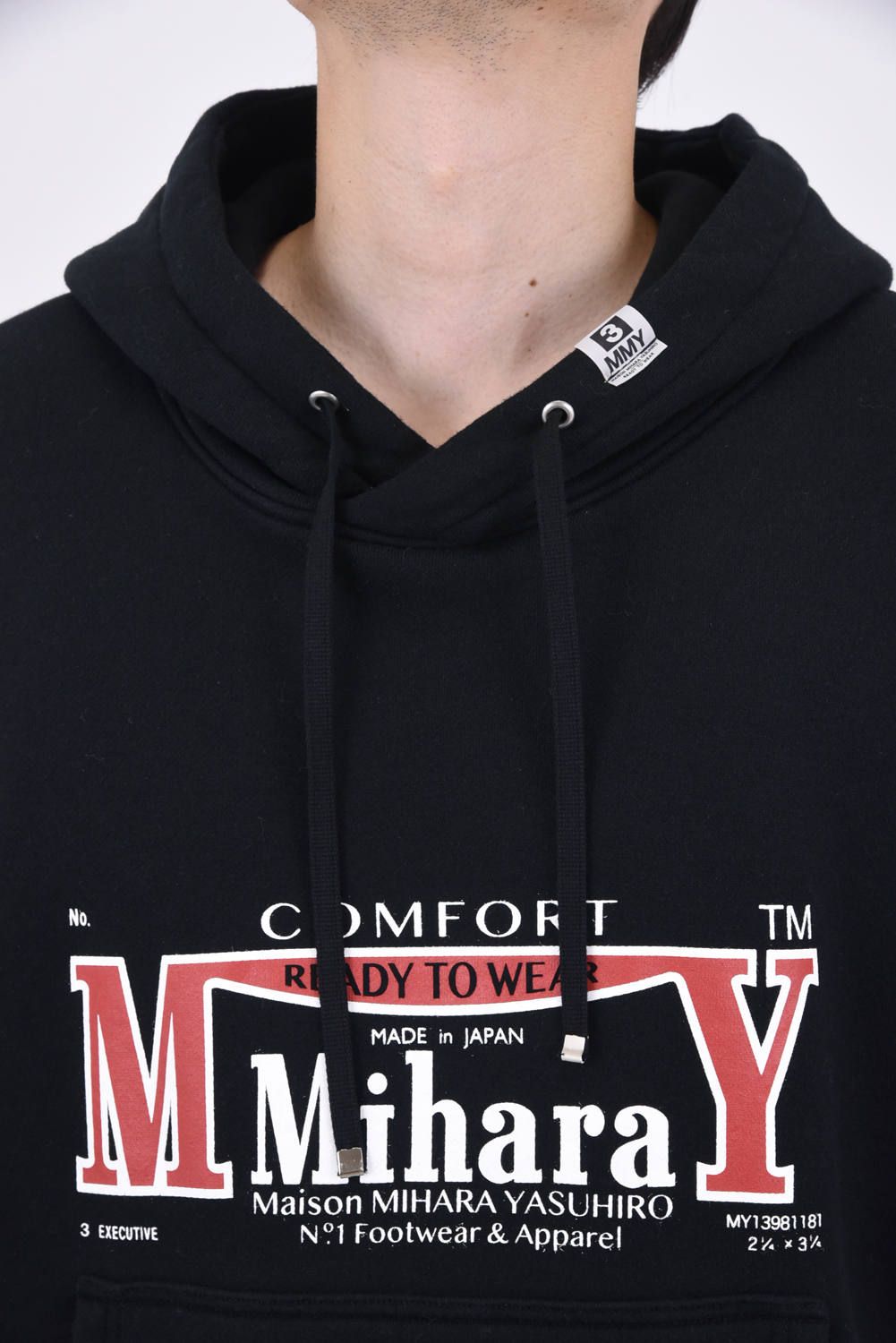 Maison MIHARA YASUHIRO - MIHARA PRINTED HOODIE / コットン