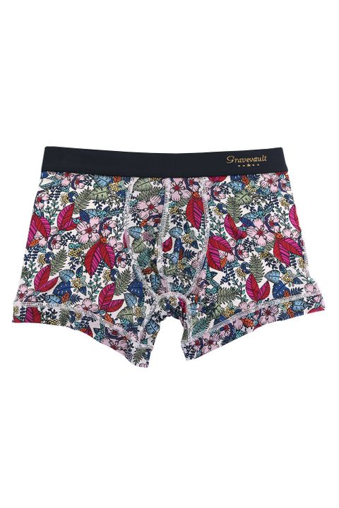 WILD FLOWERS Short Boxer - ホワイト