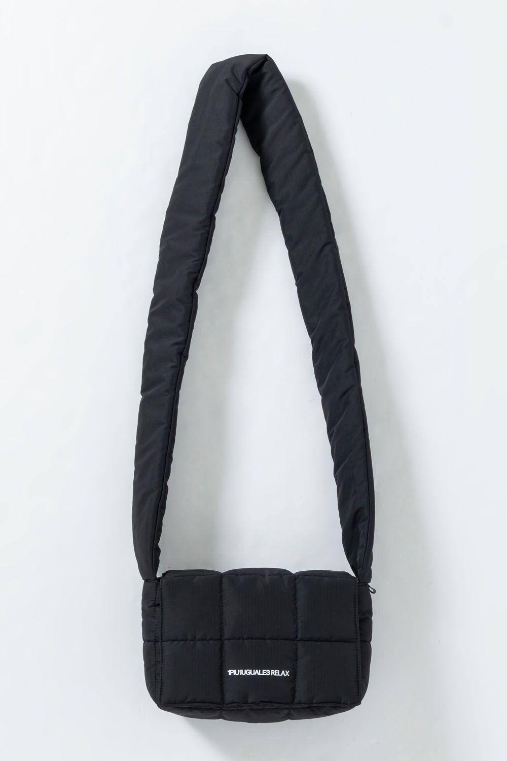 CAMOUFLAGE PADDED BOX BAG / カモフラージュ パデット ボックスバッグ ブラック