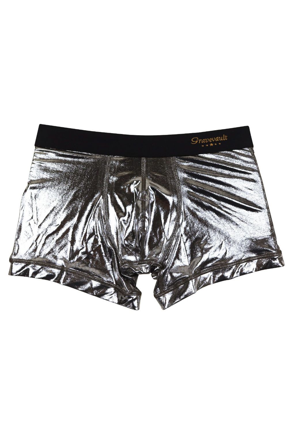 【待望のサイズ.XL入荷】 Metallic Short Boxer  - ガンメタリック