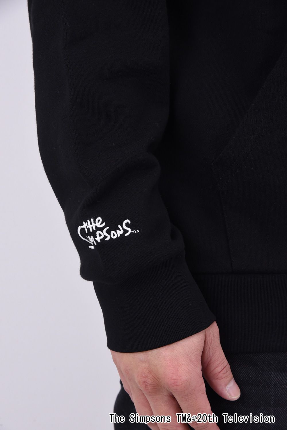 BART SIMPSON HOODIE / シンプソンズプリント フーディ (ブラック)