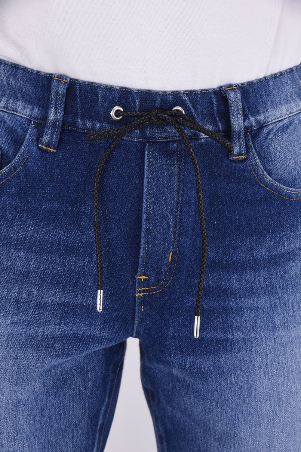 MICK DENIM JERSEY  / 定番 デニム ジャージーンズ ダークインディゴ