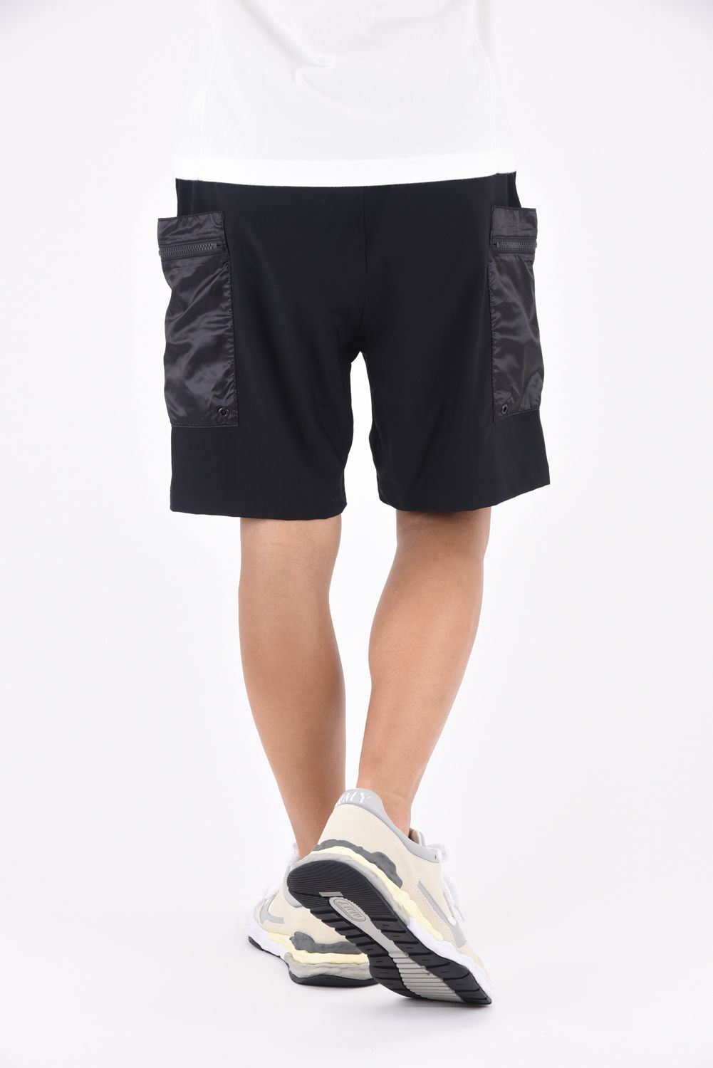 NYLON GR SHORTS / ナイロンギア ショートパンツ ブラック