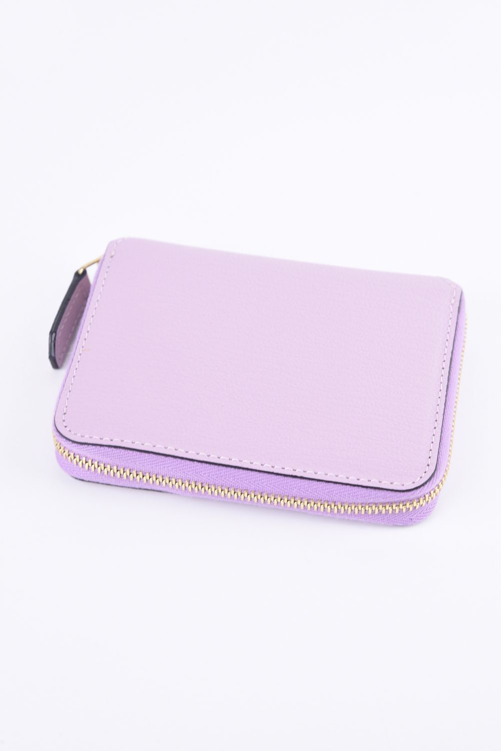 ROUND ZIP MINI WALLET / LA393GT ラウンドジップ ミニウォレット ライラック/ オンアイス