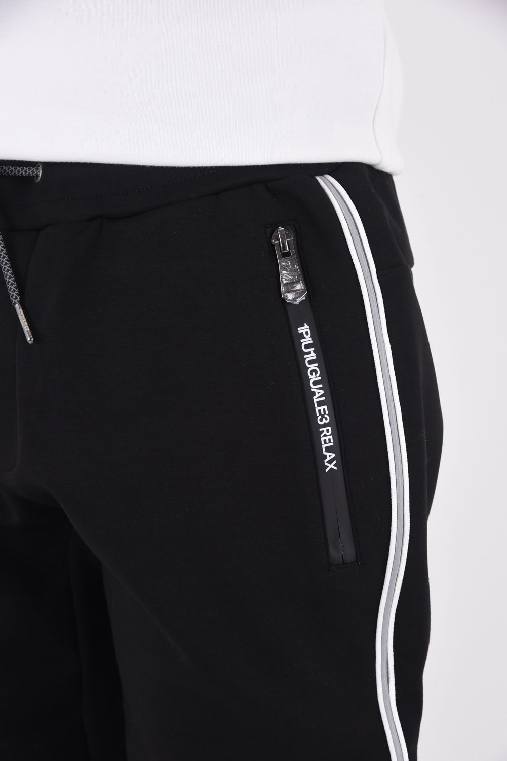 PIPING LINE PANTS / パイピングライン パンツ ブラック