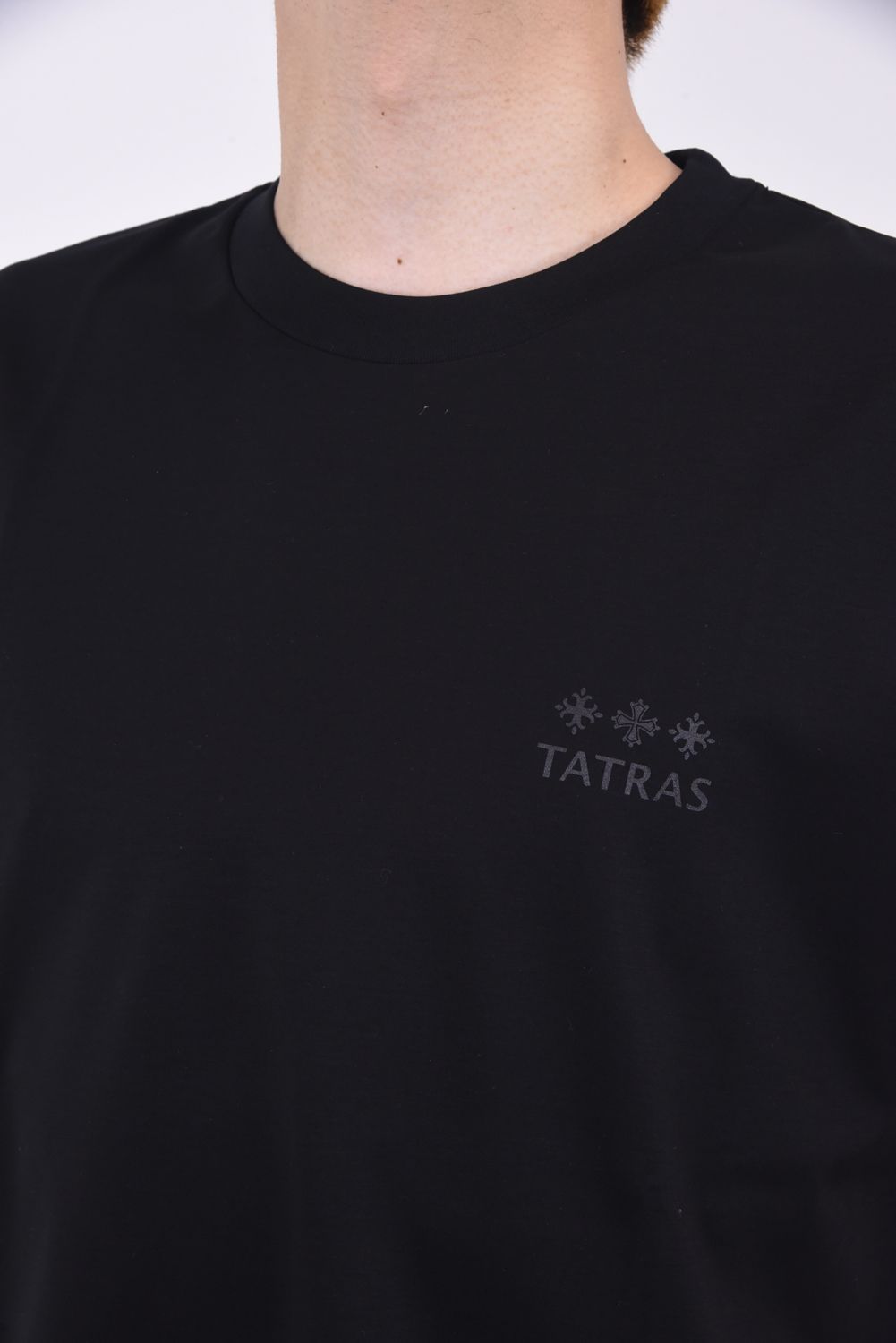 TATRAS - EION (エイオン) / ブランドロゴプリント オーバーサイズ クルーネック 半袖 Tシャツ ホワイト | gossip