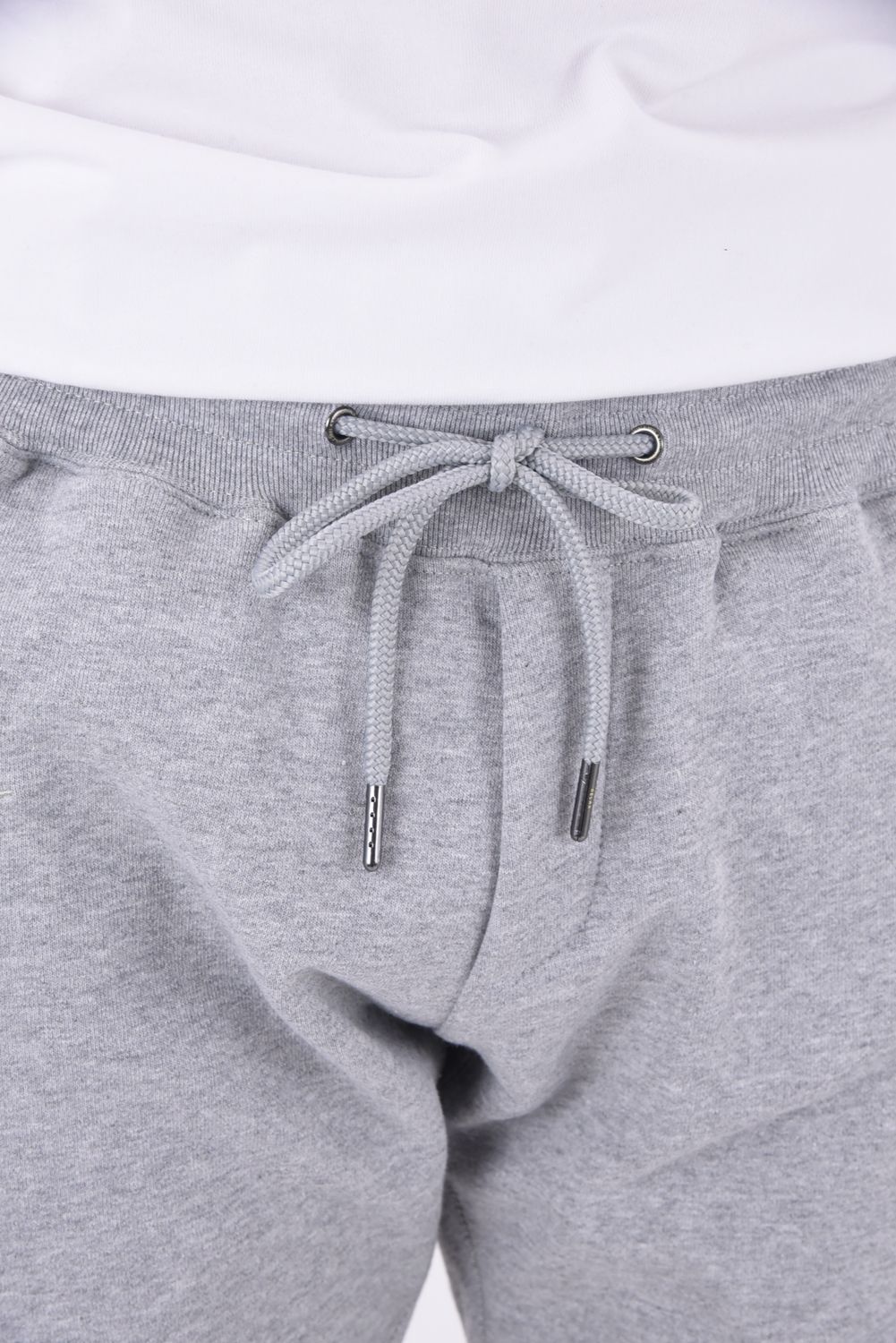 GLITTER ZIP SHORT PANTS / グリッターロゴ ショートパンツ トップグレー